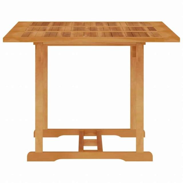 vidaXL ガーデンテーブル 150x90x75cm チーク無垢材家具 アウトドア家具 アウトドアテーブル(代引不可)【送料無料】_2