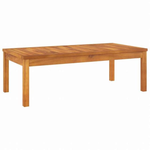 vidaXL ガーデンラウンジ4点セット クリームクッション付き アカシア無垢材家具 アウトドア家具 屋外家具セット(代引不可)【送料無料】_7