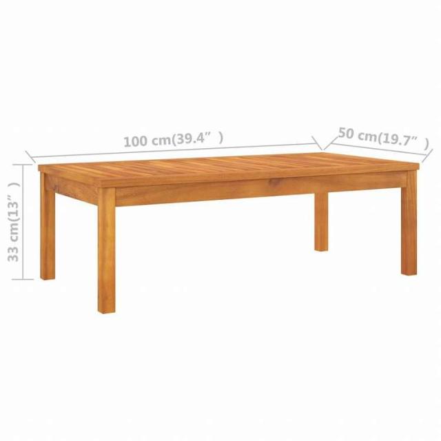vidaXL ガーデンラウンジ5点セット クッション付き アカシア無垢材家具 アウトドア家具 屋外家具セット(代引不可)【送料無料】_8