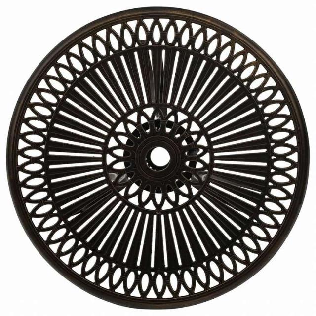 vidaXL ガーデンテーブル 62x62x65cm アルミ鋳物 ブロンズ家具 アウトドア家具 アウトドアテーブル(代引不可)【送料無料】_2