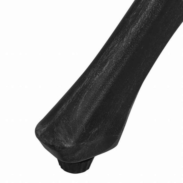 vidaXL ガーデンテーブル 90x90x74cm アルミ鋳物 ブラック家具 アウトドア家具 アウトドアテーブル(代引不可)【送料無料】_4
