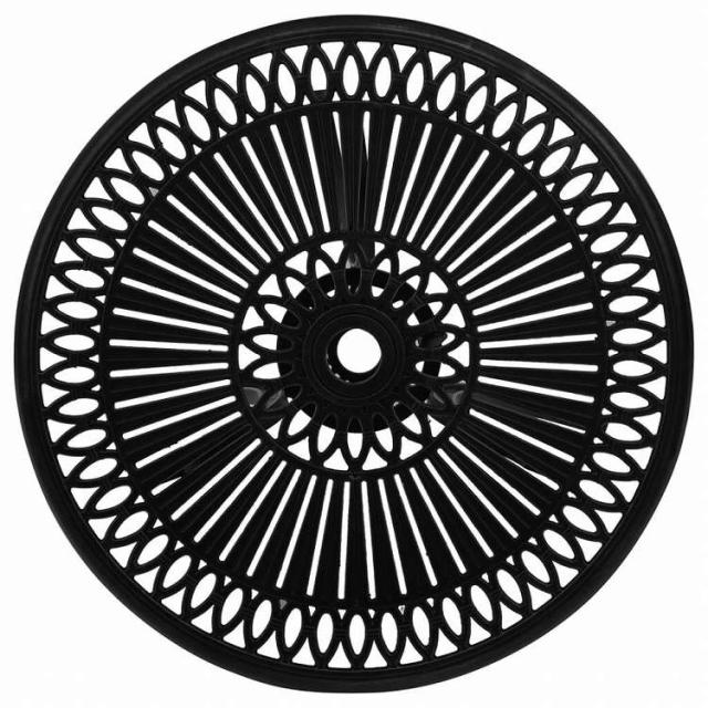 vidaXL ビストロ 3点セット アルミ鋳物 ブラック家具 アウトドア家具 屋外家具セット(代引不可)【送料無料】_6