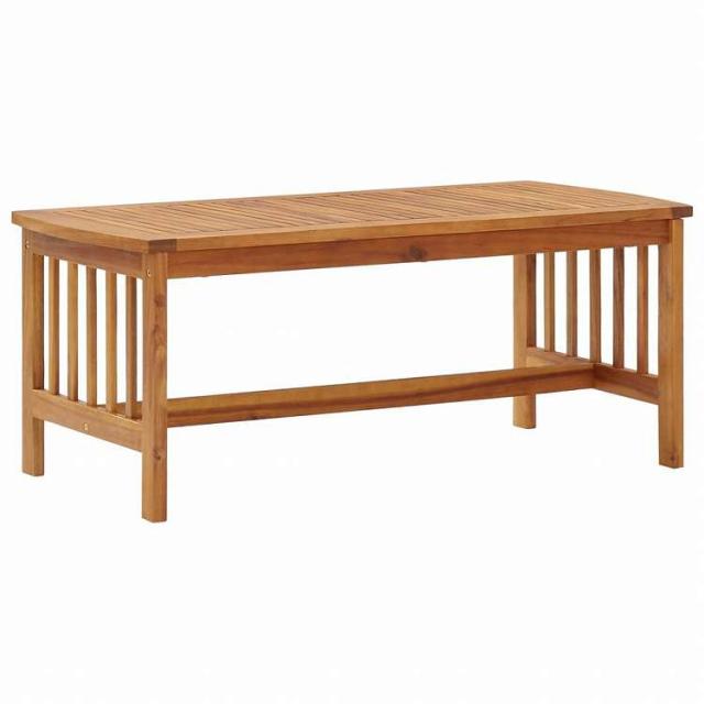 vidaXL ガーデンラウンジ5点セット クッション付き アカシア無垢材家具 アウトドア家具 屋外家具セット(代引不可)【送料無料】_2