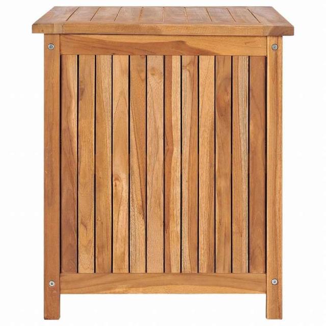 vidaXL ガーデン収納ボックス 60x50x58 cm チーク無垢材家具 アウトドア家具 屋外収納ボックス(代引不可)【送料無料】_2