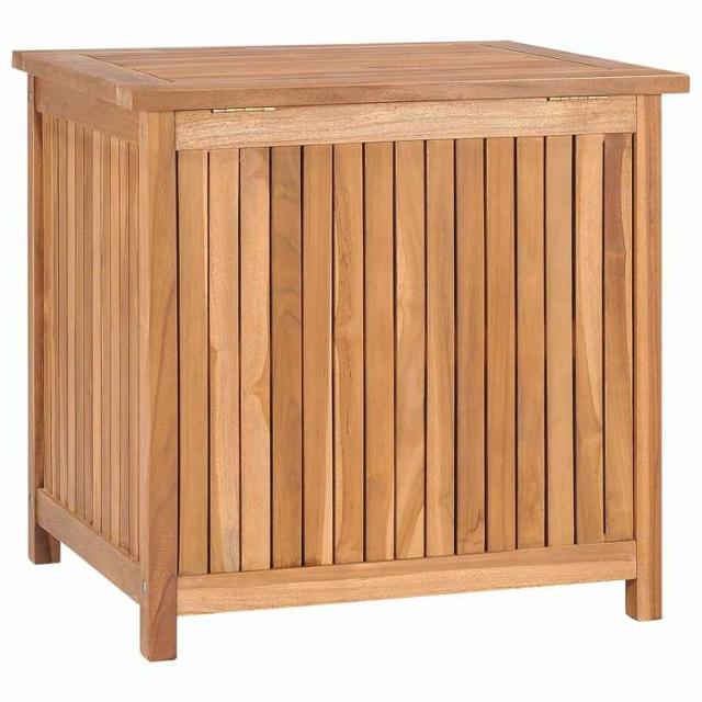 vidaXL ガーデン収納ボックス 60x50x58 cm チーク無垢材家具 アウトドア家具 屋外収納ボックス(代引不可)【送料無料】_3