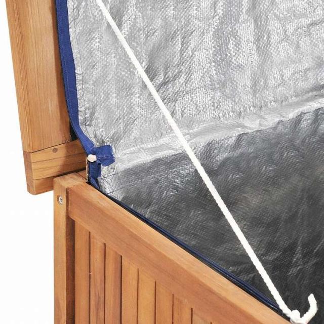 vidaXL ガーデン収納ボックス 60x50x58 cm チーク無垢材家具 アウトドア家具 屋外収納ボックス(代引不可)【送料無料】_7
