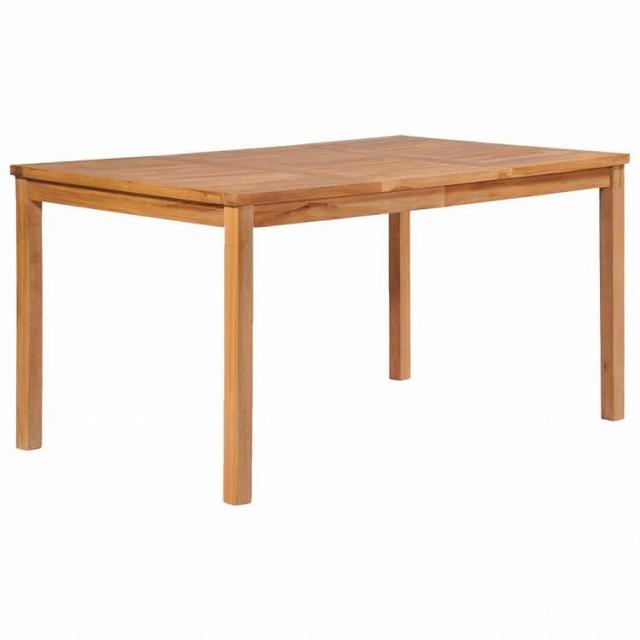vidaXL ガーデンダイニングセット 5点 チーク無垢材 (44997+2x43250)家具 アウトドア家具 屋外家具セット(代引不可)【送料無料】_7