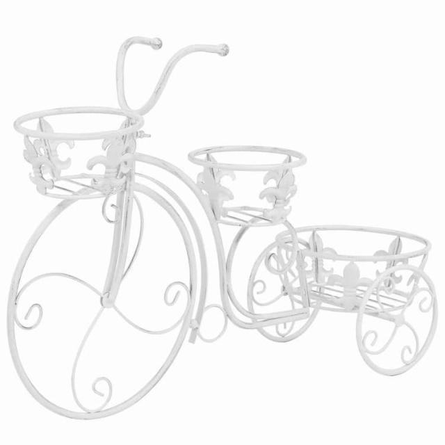 vidaXL 園芸スタンド 自転車型 ヴィンテージ調 金属製 ホーム&ガーデン 芝&ガーデン ガーデニング 植物スタンド【送料無料】