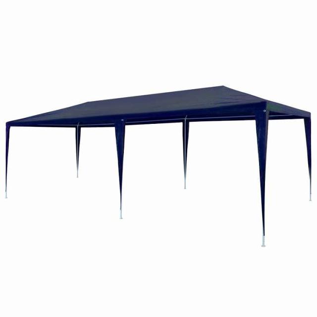 vidaXL パーティーテント 3x6m PE製 ブルー ホーム&amp;ガーデン 芝&amp;ガーデン アウトドアリビング アウトドアストラクチャー キャノピー・ガゼボ【送料無料】