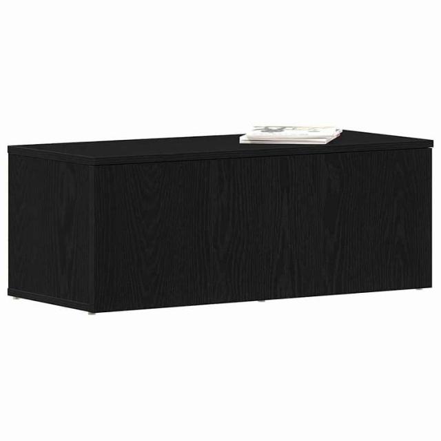 vidaXL テレビスタンド 引き出し付き ブラック 80 x 34 x 30 cm エンジニアリングウッド 家具 AVラック・テレビ台【送料無料】