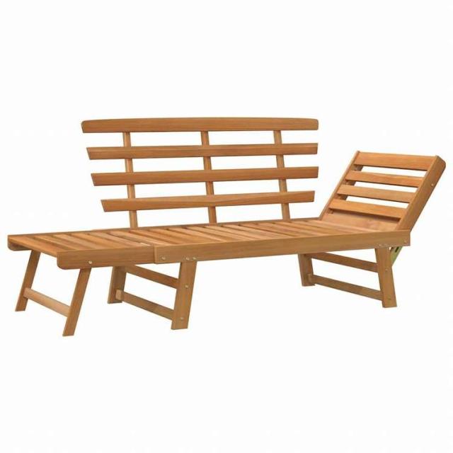 vidaXL ガーデンベンチ 2-in-1 190cm アカシア無垢材家具 アウトドア家具 屋外椅子 アウトドアベンチ(代引不可)【送料無料】_6