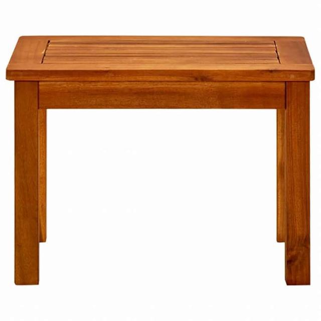 vidaXL ガーデンコーヒーテーブル 50x35x36cm アカシア無垢材家具 アウトドア家具 アウトドアテーブル(代引不可)【送料無料】_1