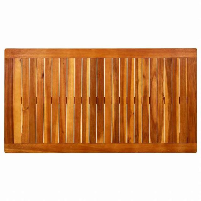 vidaXL ガーデンコーヒーテーブル 110x60x45cm アカシア無垢材家具 アウトドア家具 アウトドアテーブル(代引不可)【送料無料】_3
