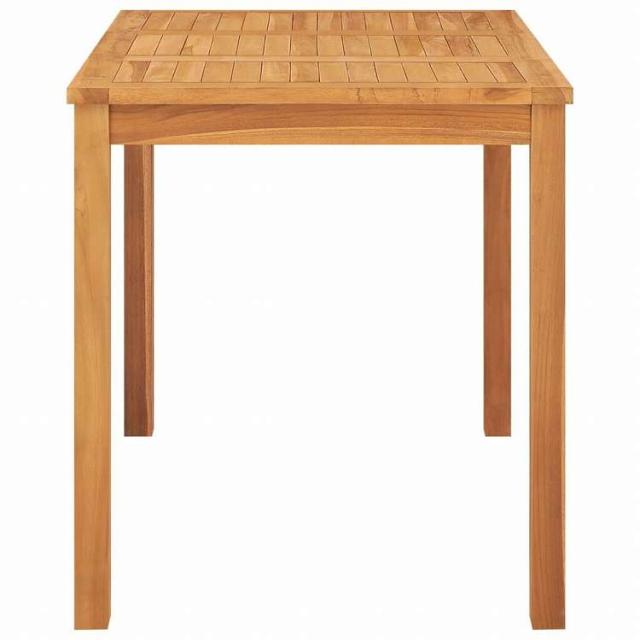 vidaXL ガーデンダイニングテーブル 120x70x77cm チーク無垢材家具 アウトドア家具 アウトドアテーブル(代引不可)【送料無料】_2