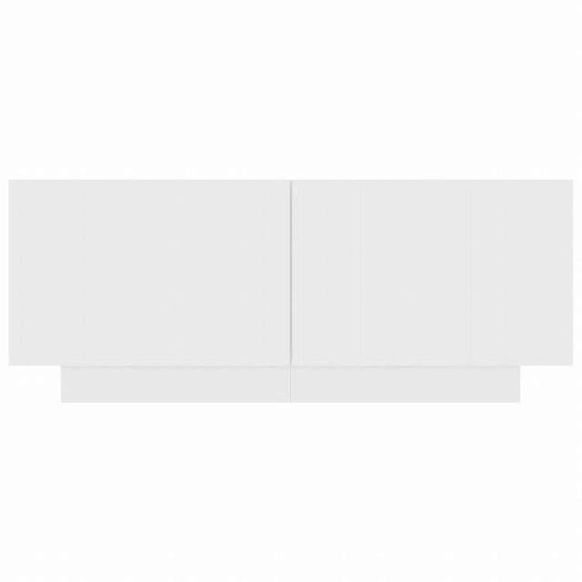 vidaXL ベッドサイドキャビネット ホワイト 100x35x40cm エンジニアリングウッド (804436)家具 テーブル ベッドサイドテーブル(代引不可)【送料無料】_4
