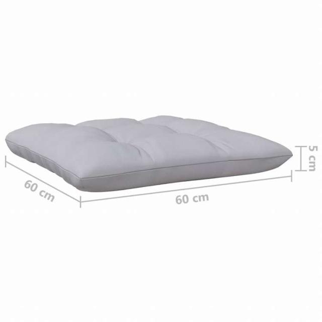 vidaXL ガーデンラウンジセット 3点 グレークッション付き 無垢のパイン材家具 アウトドア家具 屋外椅子 屋外用組み合わせソファセット(代引不可)【送料無料】_11