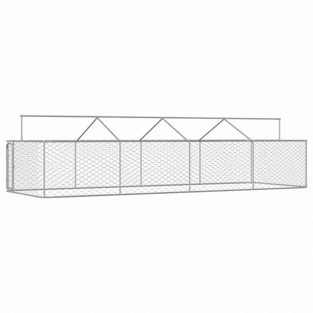vidaXL 屋外用犬小屋 屋根付き 600x200x150cmAnimals & Pet Supplies ペット用品 犬用品 犬小屋・ドッグラン(代引不可)【送料無料】_3