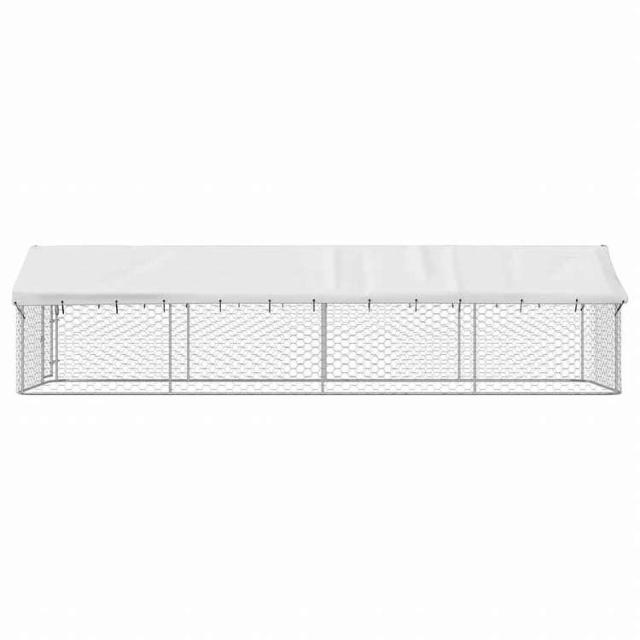 vidaXL 屋外用犬小屋 屋根付き 600x200x150cmAnimals & Pet Supplies ペット用品 犬用品 犬小屋・ドッグラン(代引不可)【送料無料】_5