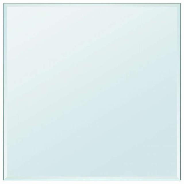 vidaXL テーブルトップ 強化ガラス スクエア 800x800mm 家具 テーブル用品 テーブルトップ【送料無料】