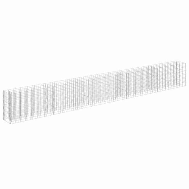 vidaXL カビオン レイズドベッド 亜鉛メッキ鋼製 450x30x60cm ホーム&amp;ガーデン 芝&amp;ガーデン ガーデニング 鉢植え・プランター【送料無料】