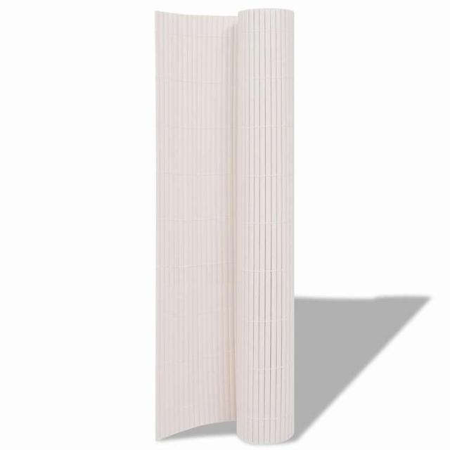 vidaXL ガーデンフェンス 両面タイプ PVC製 150x500cm グレー ハードウェア フェンス&バリア フェンスパネル【送料無料】_1