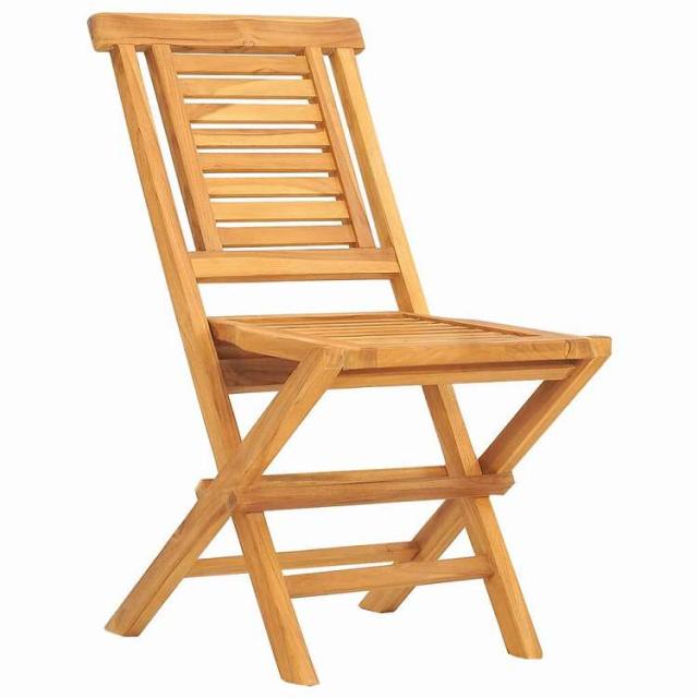vidaXL ガーデンダイニング7点セット チーク無垢材 家具 アウトドア家具 屋外家具セット【送料無料】_3