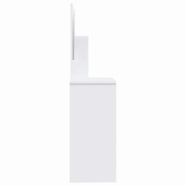 vidaXL ドレッシングテーブル ミラー付き ホワイト 86,5x35x136cm家具 キャビネット&収納 洗面・化粧台ユニット 寝室用化粧用テーブル(代引不可)【送料無料】_7