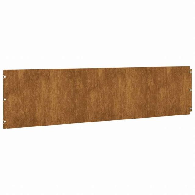 vidaXL 芝生用エッジング 10点 25x103 cm フレキシブル コールテンスチールハードウェア フェンス&バリア 庭小道・縁(代引不可)【送料無料】_6