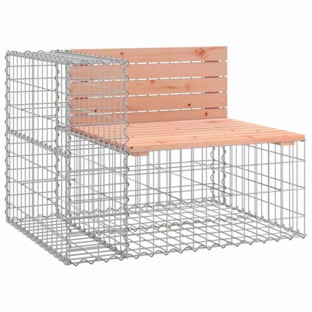 vidaXL ガーデンベンチ 蛇籠デザイン 92x71x65.5 cm ダグラス無垢材家具 アウトドア家具 屋外椅子 アウトドアベンチ(代引不可)【送料無料】_1