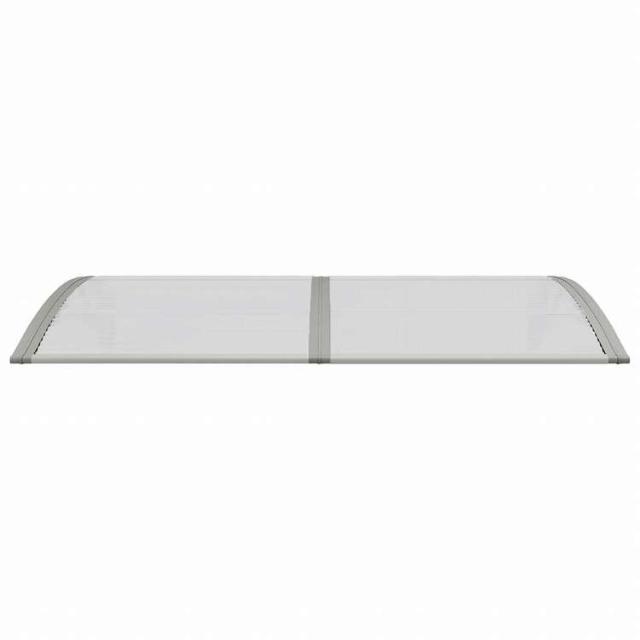 vidaXL ドアキャノピー グレー 150x75 cm ポリカーボネート製ホーム&ガーデン 芝&ガーデン アウトドアリビング 窓・ドア用日除け/オーニング(代引不可)【送料無料】_3