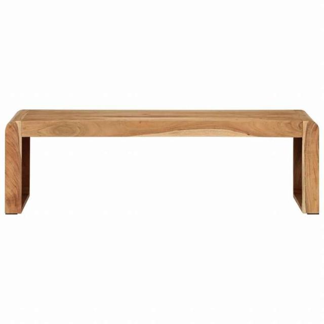 vidaXL テレビ台 110x33x33 cm アカシア無垢材家具 AVラック・テレビ台(代引不可)【送料無料】_1