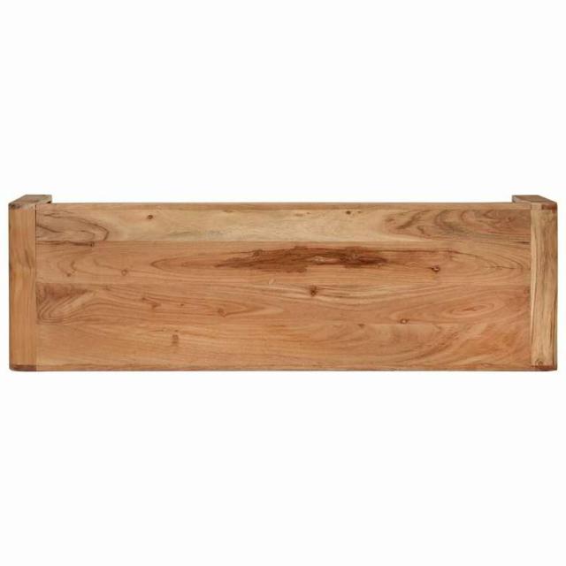 vidaXL テレビ台 110x33x33 cm アカシア無垢材家具 AVラック・テレビ台(代引不可)【送料無料】_3