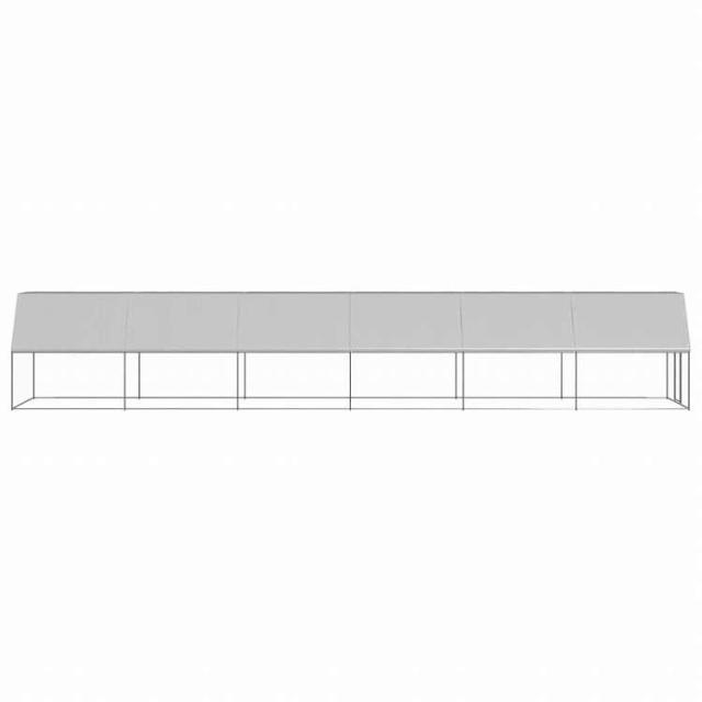 vidaXL 屋外鶏小屋 2x12x2m 亜鉛メッキ鋼製動物&ペット用品 ペット用品 小動物用品 小動物 飼育・ケージ(代引不可)【送料無料】_2