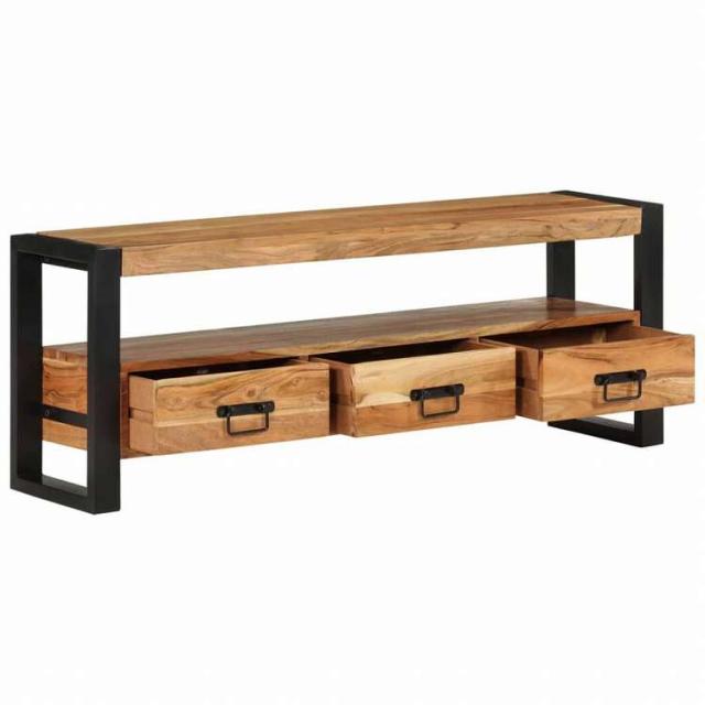 vidaXL テレビキャビネット 120x30x45 cm アカシア無垢材家具 AVラック・テレビ台(代引不可)【送料無料】_5
