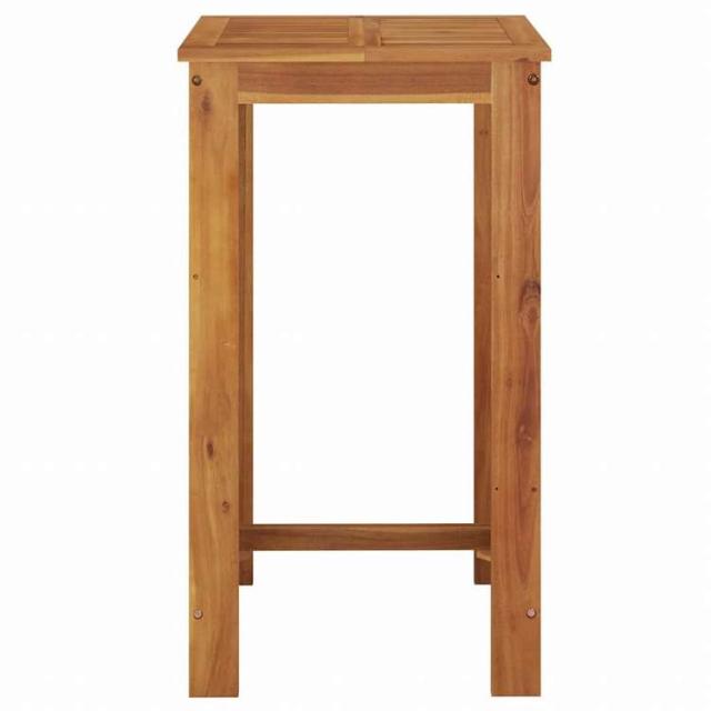 vidaXL ガーデンバーテーブル 60x60x105 cm アカシア無垢材家具 アウトドア家具 アウトドアテーブル(代引不可)【送料無料】_2