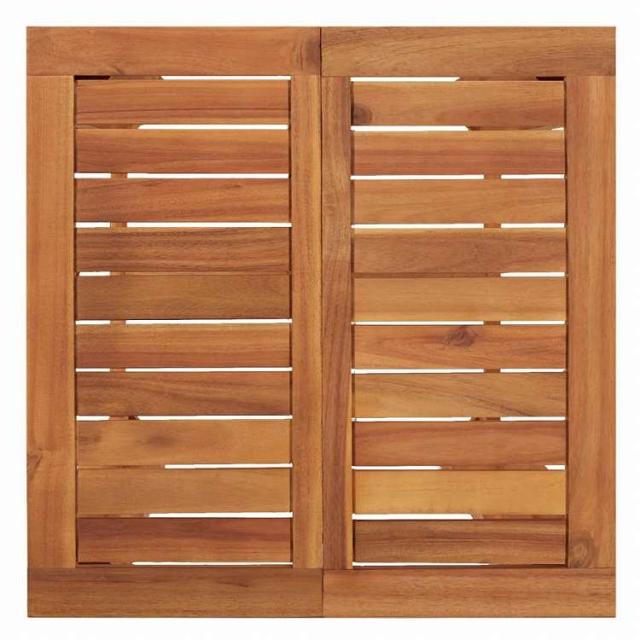 vidaXL ガーデンバーテーブル 60x60x105 cm アカシア無垢材家具 アウトドア家具 アウトドアテーブル(代引不可)【送料無料】_4