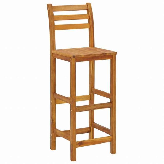 vidaXL ガーデンバーセット 5点セット アカシア無垢材家具 アウトドア家具 屋外家具セット(代引不可)【送料無料】_5