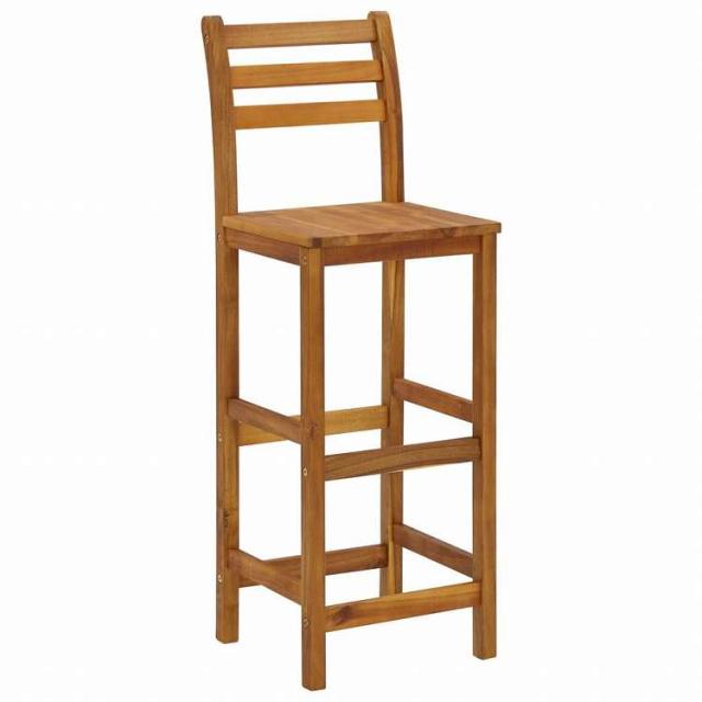 vidaXL ガーデンバーセット 5点セット アカシア無垢材家具 アウトドア家具 屋外家具セット(代引不可)【送料無料】_5