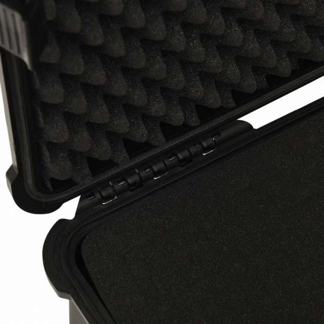 vidaXL ポータブルフライトケース ブラック 55x43x21 cm PPカメラ&光化学機器 カメラ&光化学アクセサリ カメラパーツ&アクセサリー カメラバッグ・ケース(代引不可)【送料無料】_6