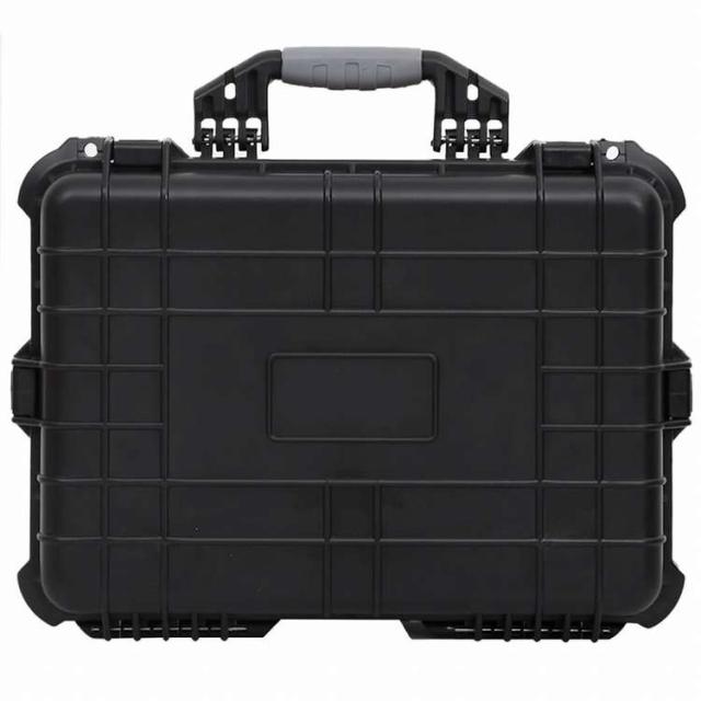 vidaXL ポータブルフライトケース ブラック 52x40x19 cm PPカメラ&光化学機器 カメラ&光化学アクセサリ カメラパーツ&アクセサリー カメラバッグ・ケース(代引不可)【送料無料】_4