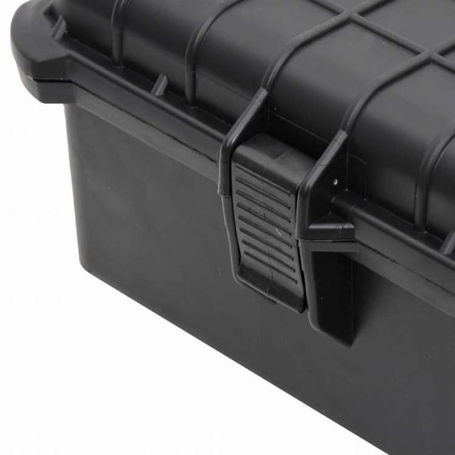 vidaXL ポータブルフライトケース ブラック 52x40x19 cm PPカメラ&光化学機器 カメラ&光化学アクセサリ カメラパーツ&アクセサリー カメラバッグ・ケース(代引不可)【送料無料】_5