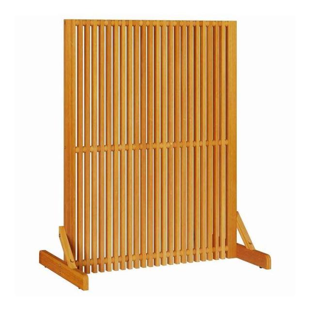 vidaXL プライバシースクリーン ブラウン 79.5 x 50 x 110 cm アカシア無垢材 家具 間仕切り(代引不可)【送料無料】