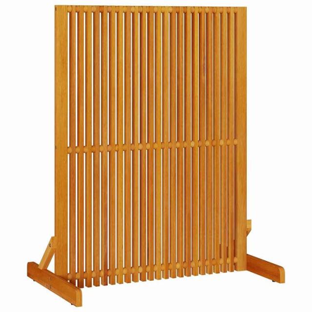 vidaXL プライバシースクリーン ブラウン 79.5 x 50 x 110 cm アカシア無垢材 家具 間仕切り(代引不可)【送料無料】_3