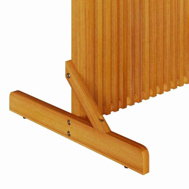 vidaXL プライバシースクリーン ブラウン 79.5 x 50 x 110 cm アカシア無垢材 家具 間仕切り(代引不可)【送料無料】_4