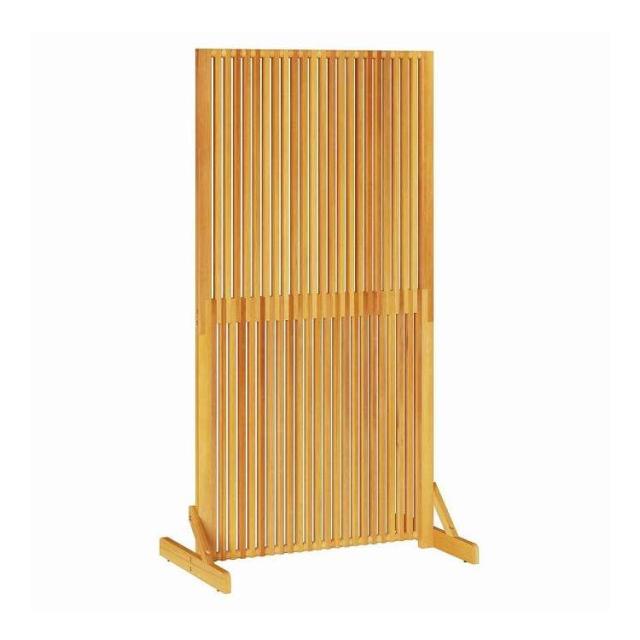 vidaXL プライバシースクリーン ブラウン 79.5 x 50 x 150 cm アカシア無垢材 家具 間仕切り(代引不可)【送料無料】