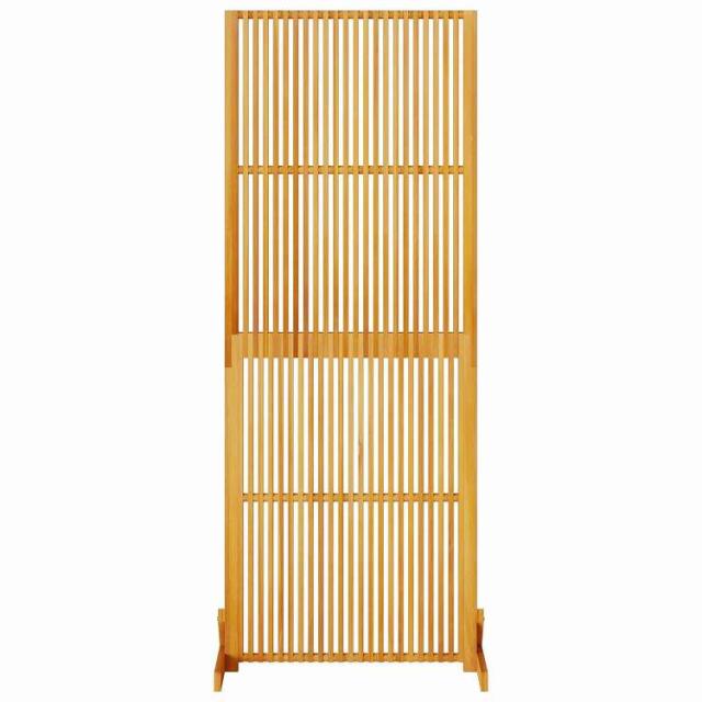 vidaXL プライバシースクリーン ブラウン 79.5 x 50 x 200 cm アカシア無垢材 家具 間仕切り(代引不可)【送料無料】_1