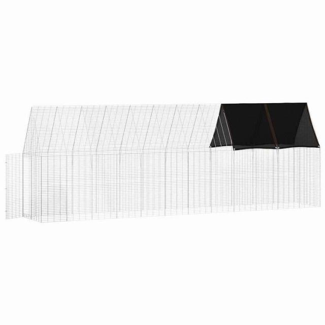 vidaXL 鶏掘っ建て小屋 2 pcs しろがね色 600 x 100 x 210 糎 ジンクめっき鋼 毛の荒物&amp;愛玩動物装具 愛玩動物装具 小毛の荒物装具 小毛の荒物 繁殖・臥せ篭(代引不可)【貨物輸送無料】