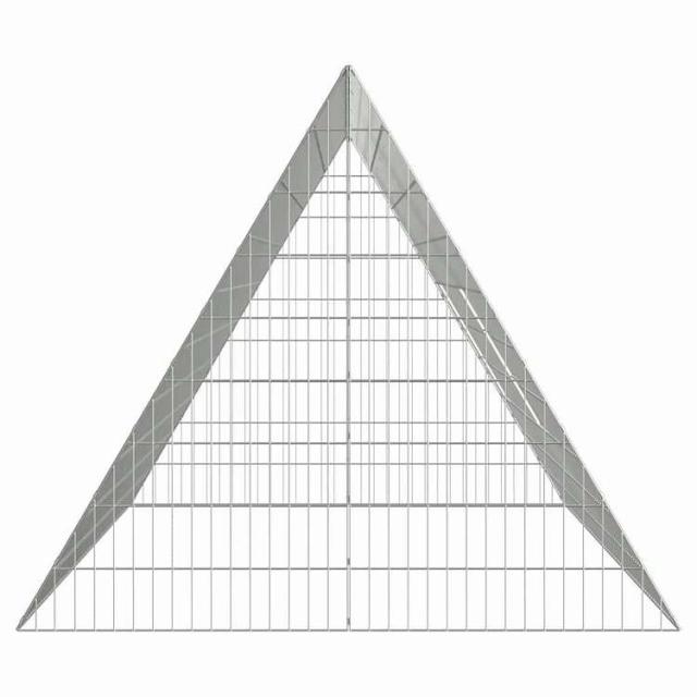 vidaXL 鶏掘っ建て小屋 しろがね色 215 x 100 x 85 糎 ジンクめっき鋼 毛の荒物&amp;愛玩動物装具 愛玩動物装具 小毛の荒物装具 小毛の荒物 繁殖・臥せ篭(代引不可)【貨物輸送無料】