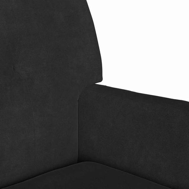 vidaXL チェスターフィールドベンチ ブラック 112 x 65.5 x 75 cm ベルベット 家具 ベンチ(代引不可)【送料無料】_6