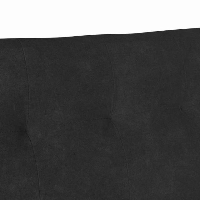 vidaXL チェスターフィールドベンチ ブラック 112 x 65.5 x 75 cm ベルベット 家具 ベンチ(代引不可)【送料無料】_7